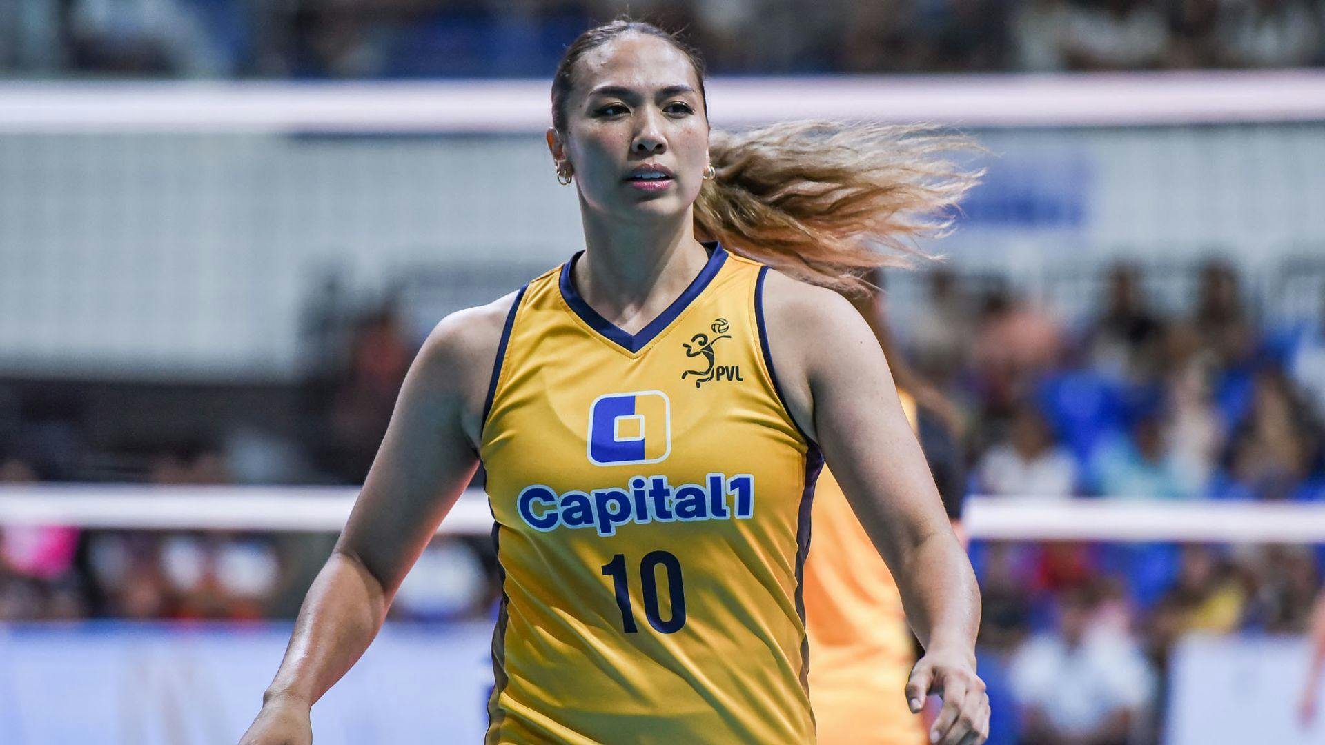 Iris Tolenada, Capital1 out to regroup against red-hot Cignal in PVL on Tour